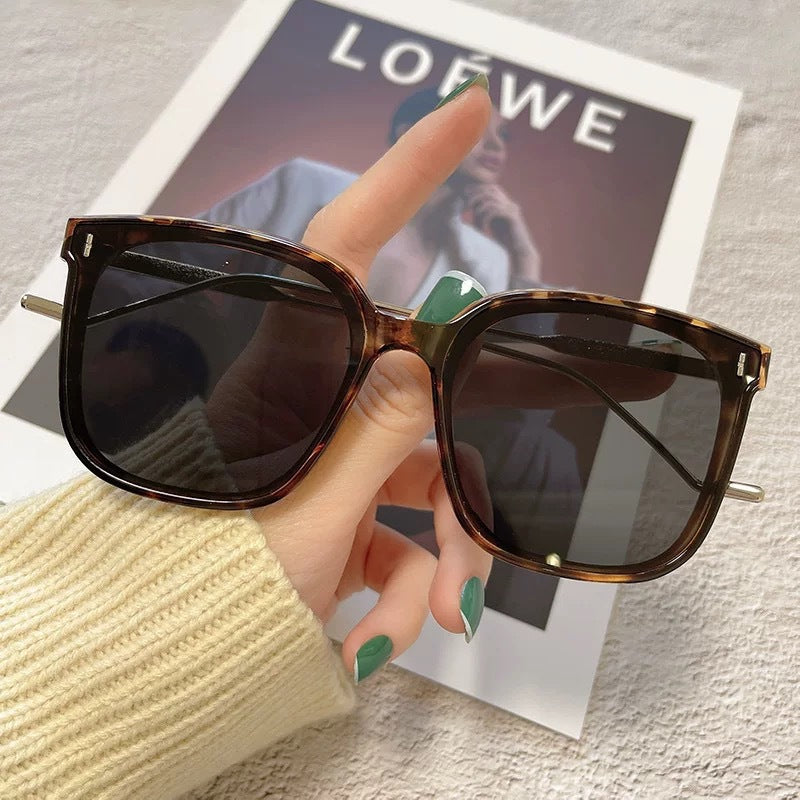 Wholesale Vintage Anti UV PU Sunglasses